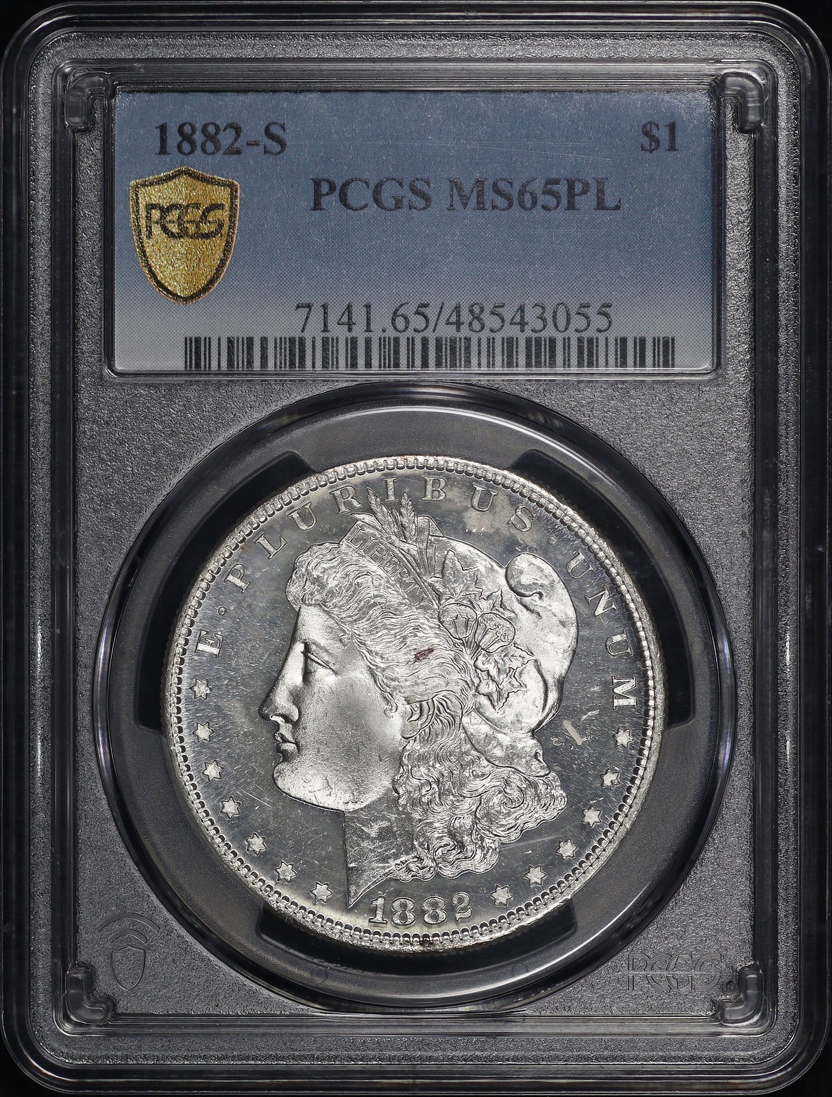 1882-S Morgan Dollar PCGS MS-65 PL - Looks DMPL