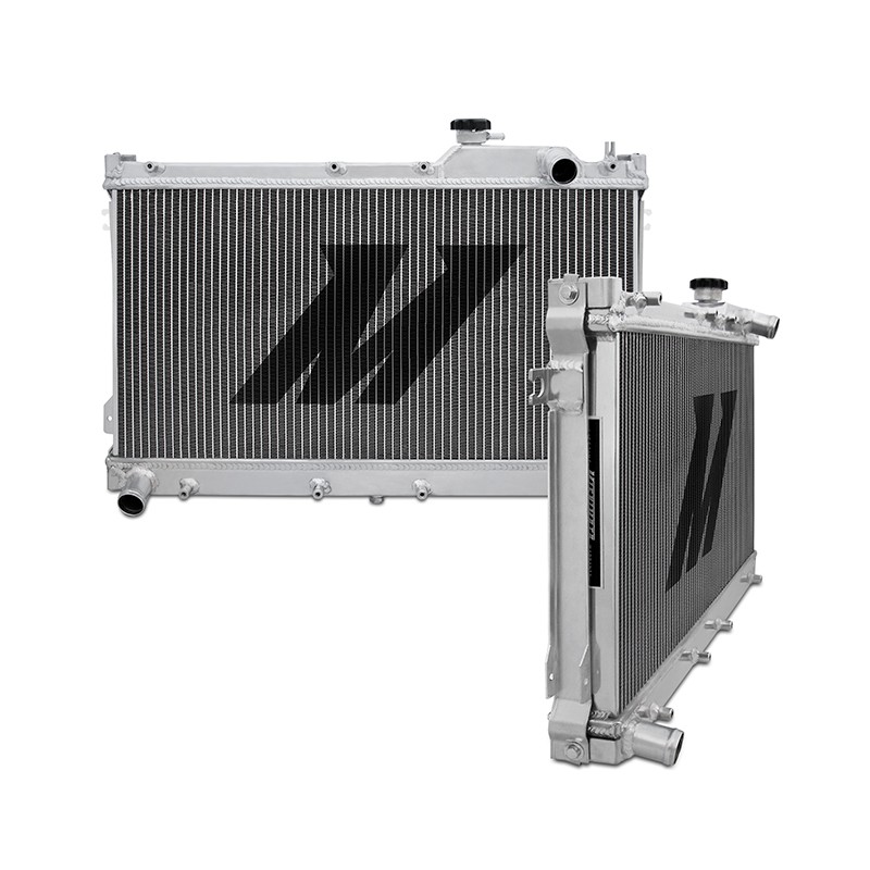 Mishimoto Performance Aluminum Radiator Fits Mazda MX-5 Miata 1990-1997 Silver