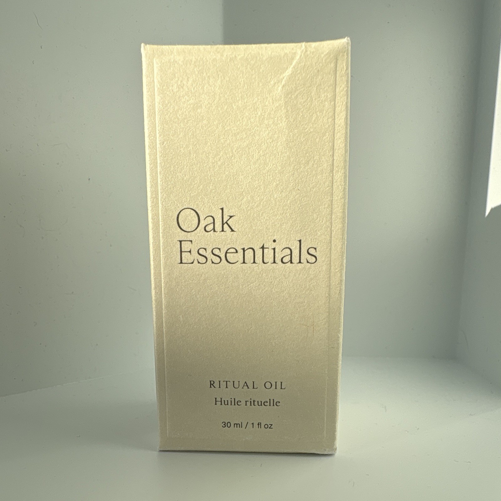 Oak Essentials Ritual Oil 1 fl oz (30 mL) full size New NIB Sealed blue tansy