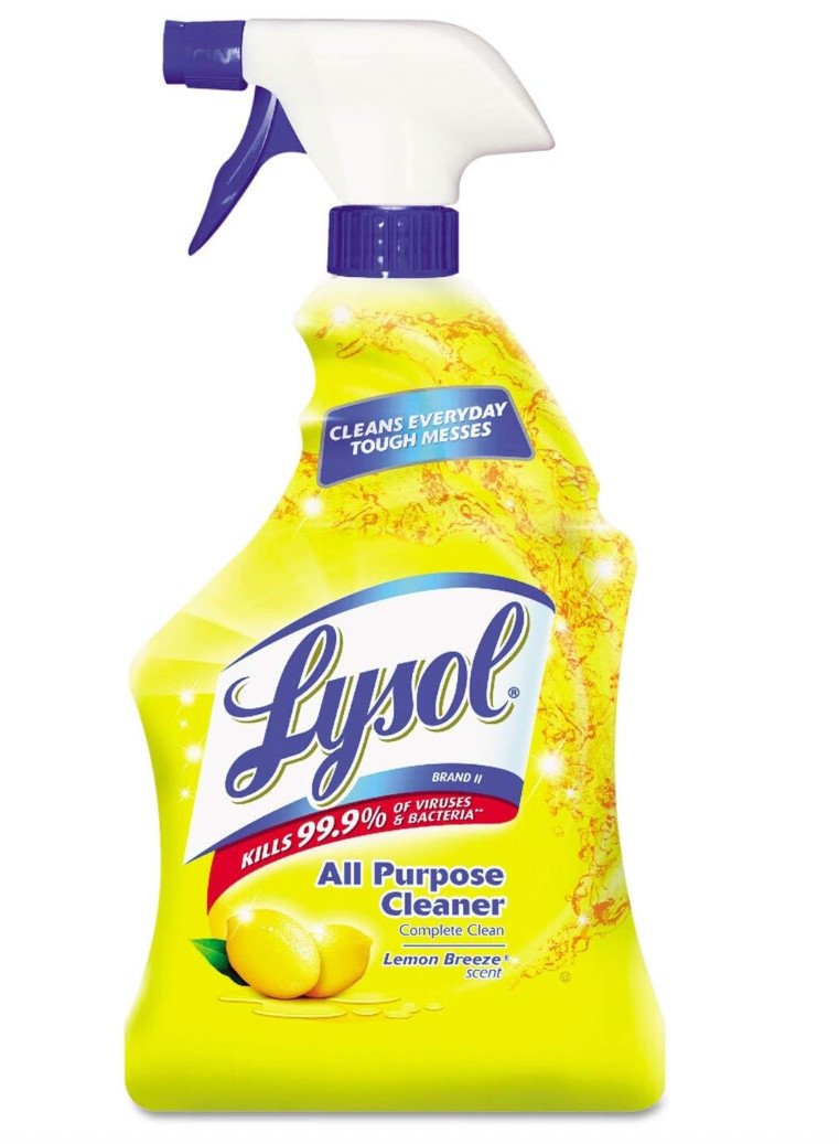 Lysol All Purpose Cleaner Spray 32oz – Lemon Breeze Disinfectant (2 pack) Lysol All Purpose Cleaner Spray 32oz – Lemon Breeze Disinfectant (2 pack)