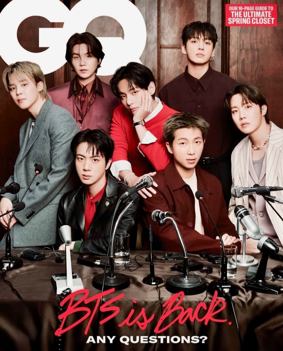  BTS IS BACK  GQ MAGAZINE  MARCH 2026    PRE SALE G2U