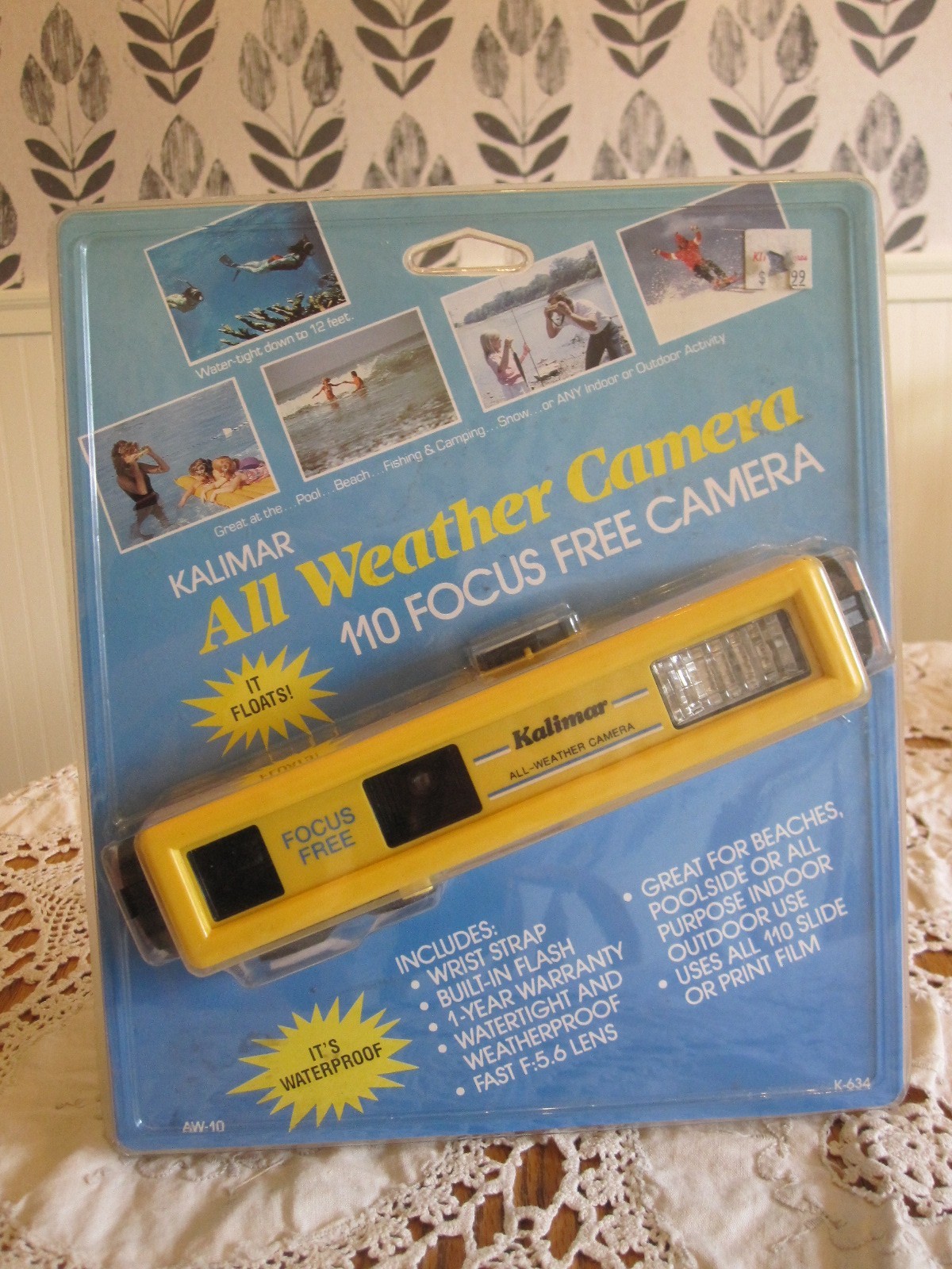 Vintage Kalimar ALL WEATHER CAMERA Focus Free Built-In Flash Waterproof SEALED Vintage Kalimar ALL WEATHER CAMERA Focus Free Built-In Flash Waterproof SEALED