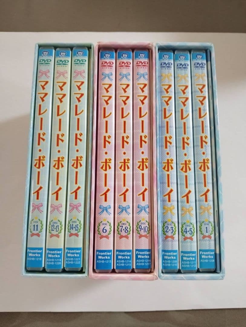 Marmalade Boy Anime DVD Box Set Vol. 1-3 Tested Japan Marmalade Boy Anime DVD Box Set Vol. 1-3 Tested Japan