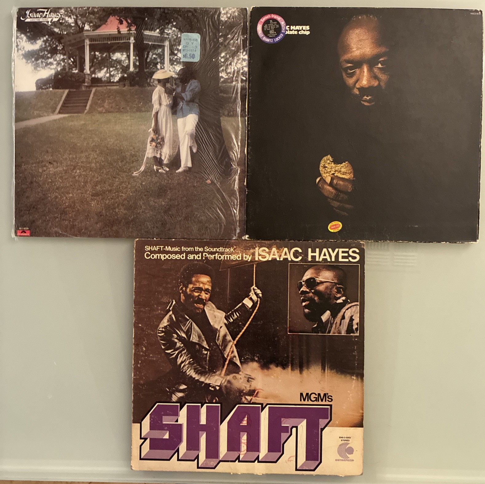 Issac Hayes Vinyl lot Issac Hayes Vinyl lot
