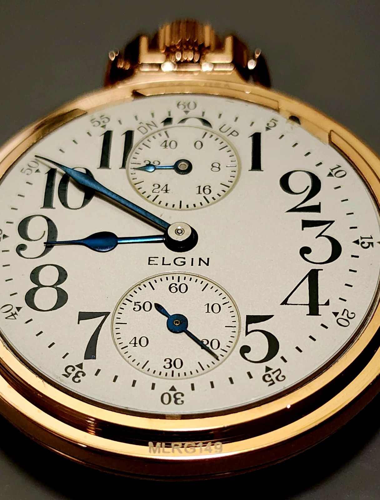  ELGIN 1912 BW RAYMOND391 MODEL15, 21J,16s,14K RGP, ONLY 1K UP/DOWN 391 MADE 