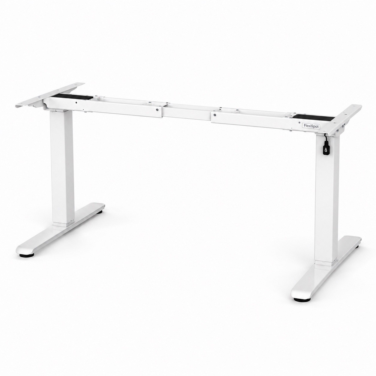 FlexiSpot Electric Height Adjustable Standing Desk Frame Base Motorized White