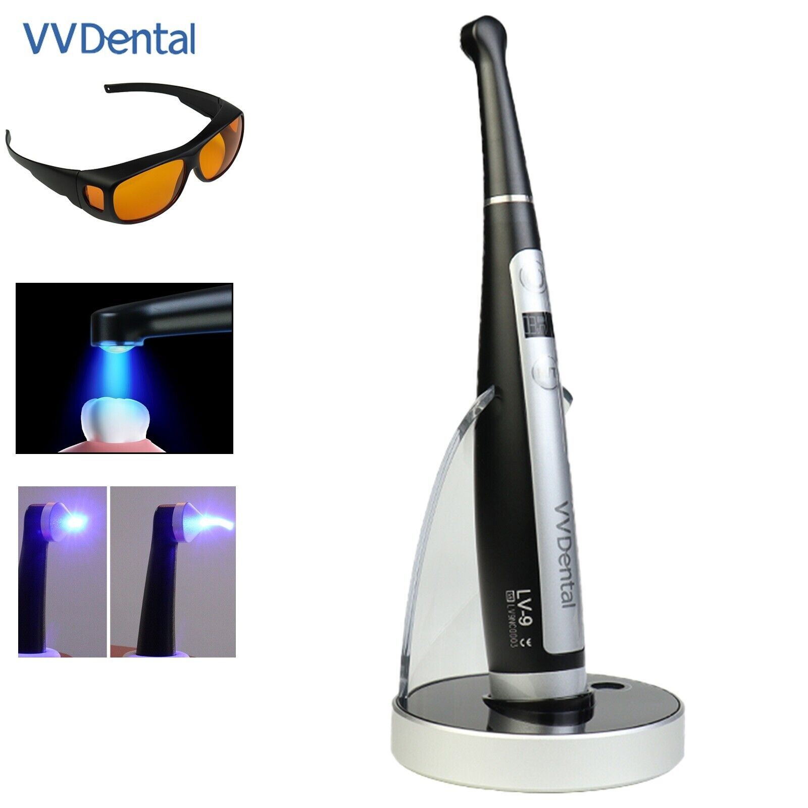 Woodpecker Style 1 Sec Pro Dental Curing LED Light Built-in Light Meter 3200mW