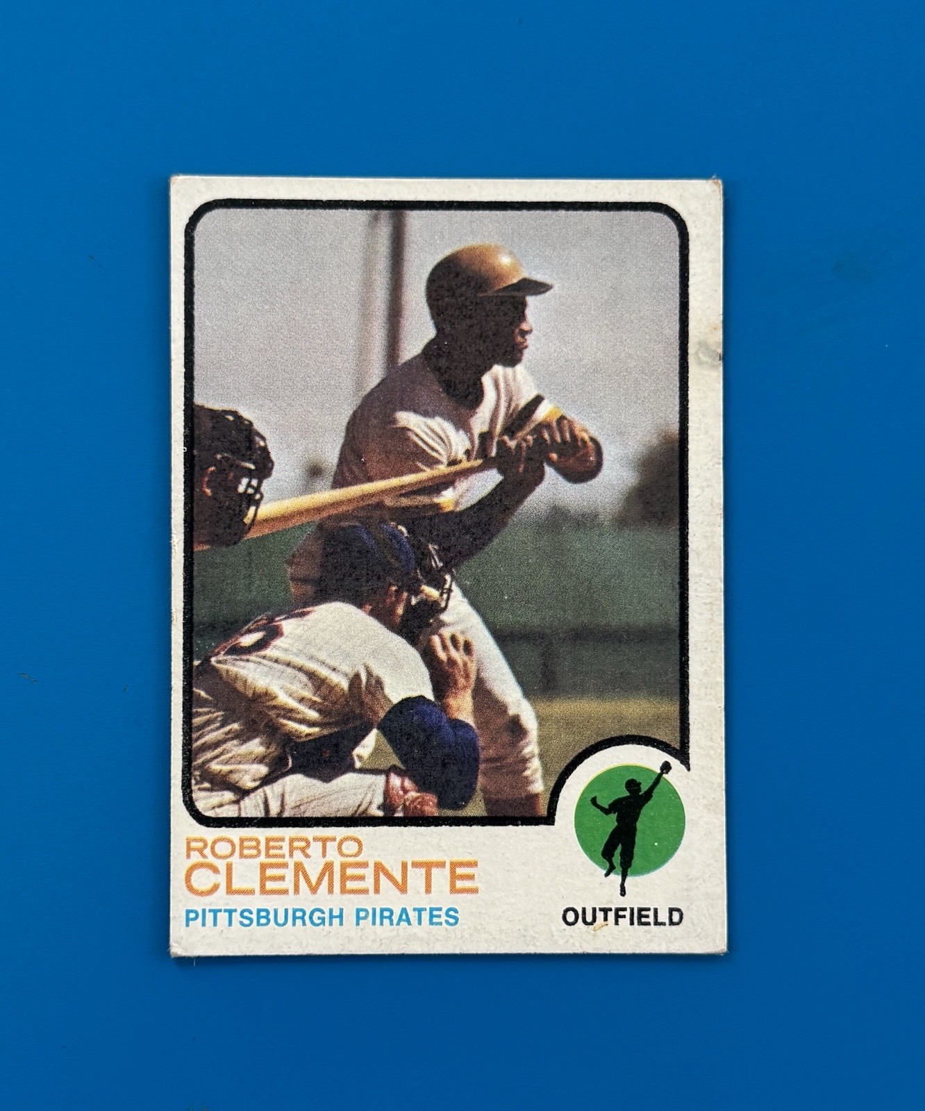 1973 TOPPS ROBERTO CLEMENTE PIRATES HOF 1973 TOPPS ROBERTO CLEMENTE PIRATES HOF