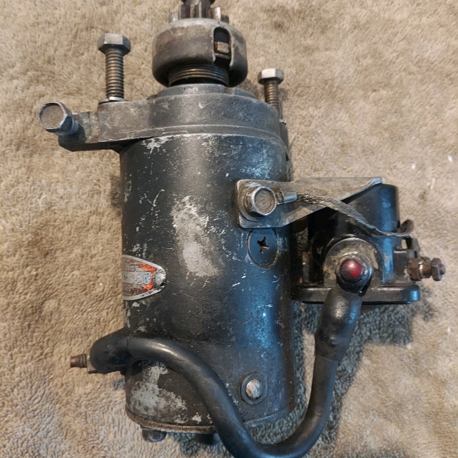 Vintage Mercury Auto-Lite 1113577 9 Tooth Starter&Solenoid Fits Merc 350&500 Vintage Mercury Auto-Lite 1113577 9 Tooth Starter&Solenoid Fits Merc 350&500