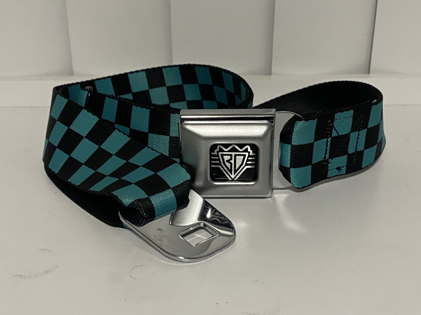 Buckle Down Adjustable Seatbelt Belt Buckle - One Size Fits 24”-38” Waist Buckle Down Adjustable Seatbelt Belt Buckle - One Size Fits 24”-38” Waist