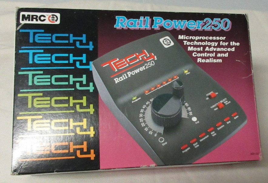 MRC Tech 4 Railpower 250 Transformer Train W/ Box & Pre Owned Tested MRC Tech 4 Railpower 250 Transformer Train W/ Box & Pre Owned Tested