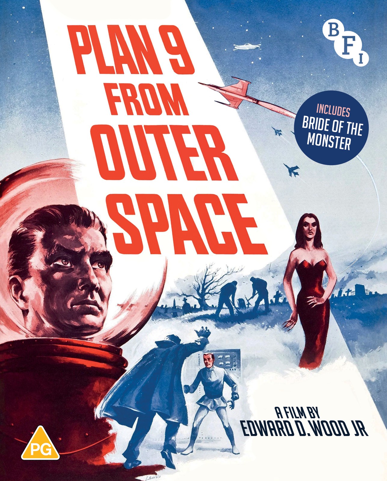 Plan 9 from Outer Space (Blu-ray) Mona McKinnon (UK IMPORT) (PRESALE 10/19/2026)