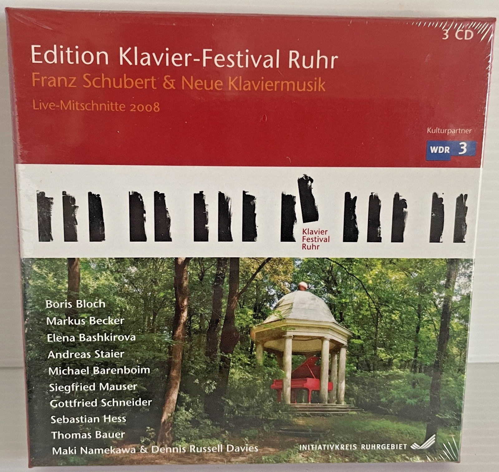 Edition Klavier-Festival Ruhr F. Schubert & N. Klaviermusik 3 CD Set Sealed NEW Edition Klavier-Festival Ruhr F. Schubert & N. Klaviermusik 3 CD Set Sealed NEW