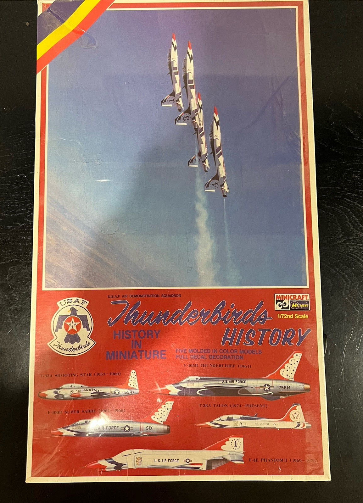 Minicraft Hasegawa.THUNDERBIRDS HISTORY IN MINIATURES. Factory Sealed1:72 SCALE Minicraft Hasegawa.THUNDERBIRDS HISTORY IN MINIATURES. Factory Sealed1:72 SCALE