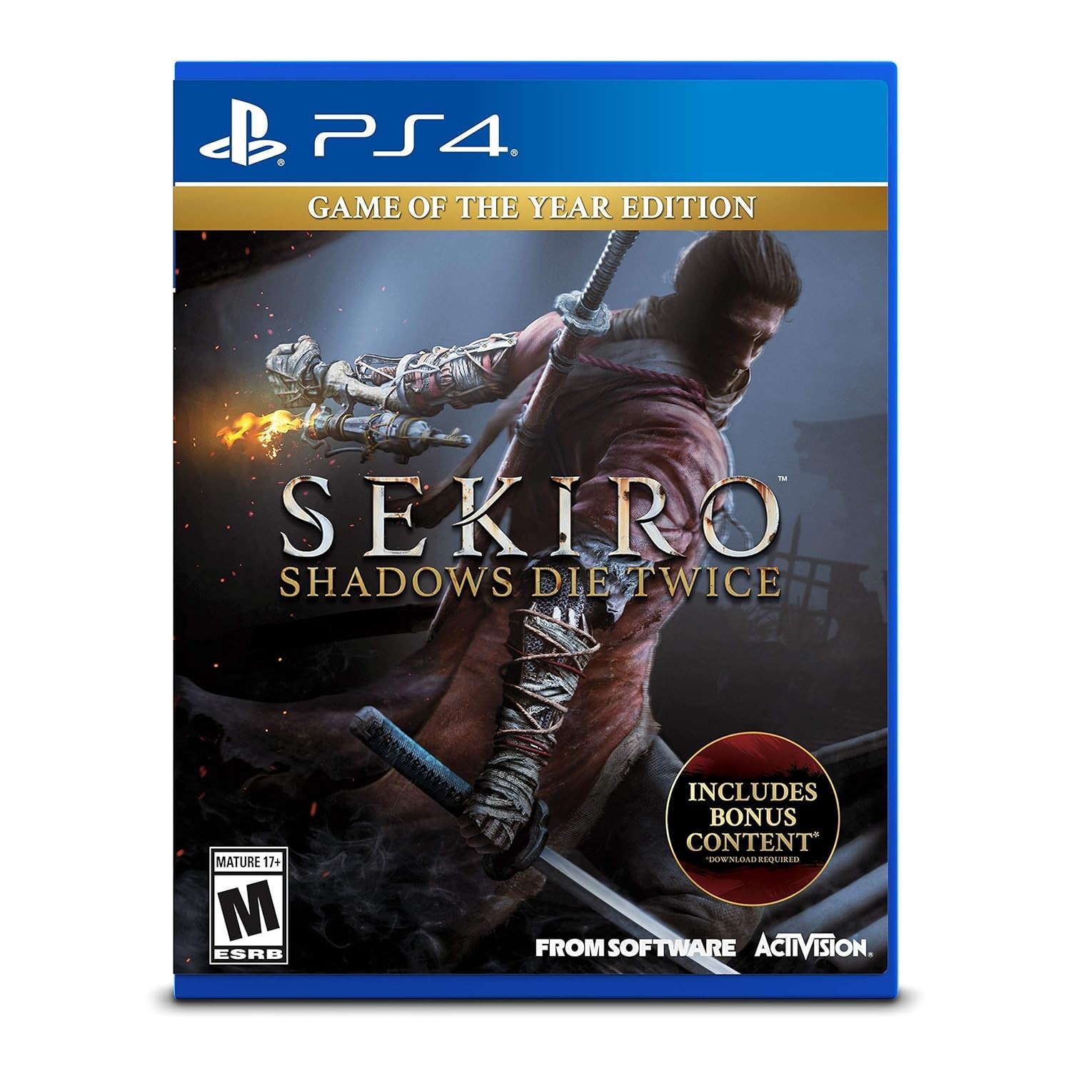 Sekiro: Shadows Die Twice Game of the Year - Playstation 4 - Brand New Sekiro: Shadows Die Twice Game of the Year - Playstation 4 - Brand New