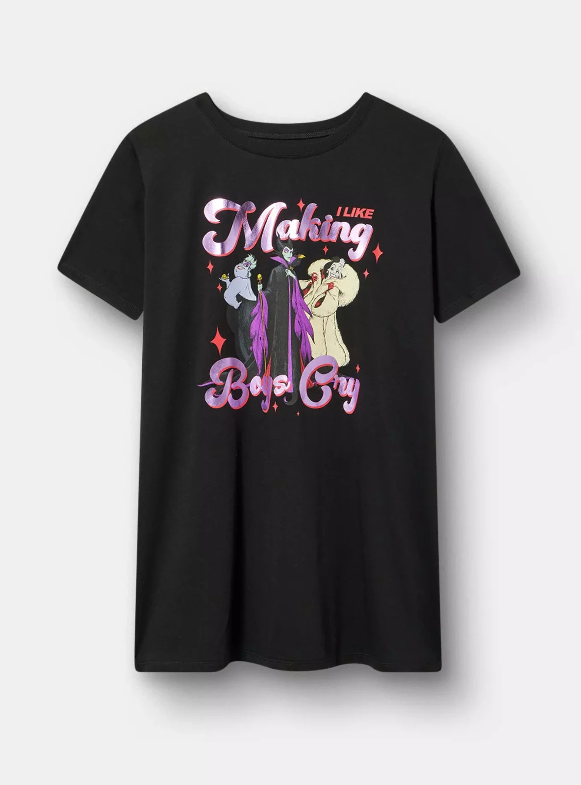 Torrid Disney Villains Classic Cotton Crew Tee NWT size 0 Torrid Disney Villains Classic Cotton Crew Tee NWT size 0