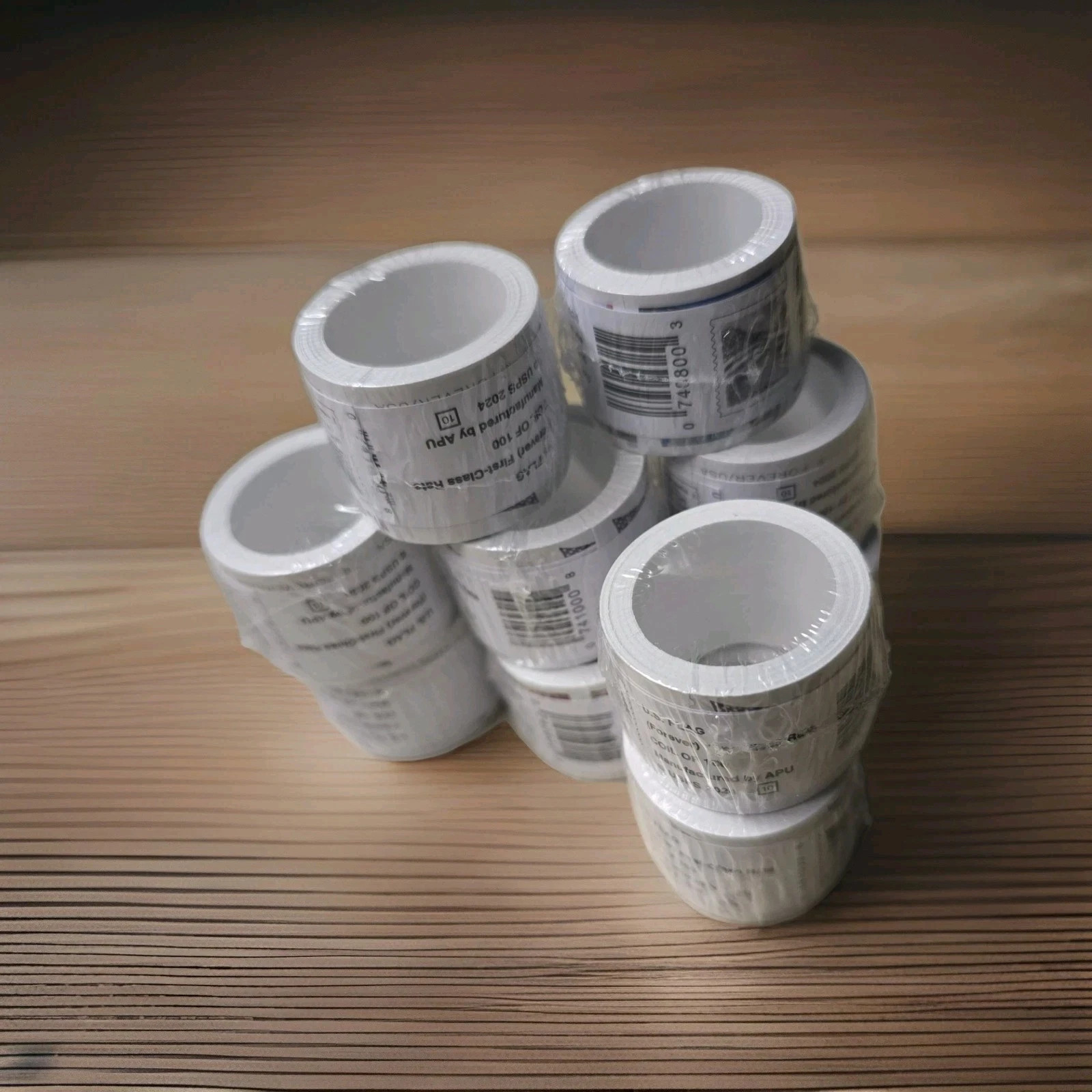 10 ROLLS OF STAMPS use to send anywhere across the USA lot 23