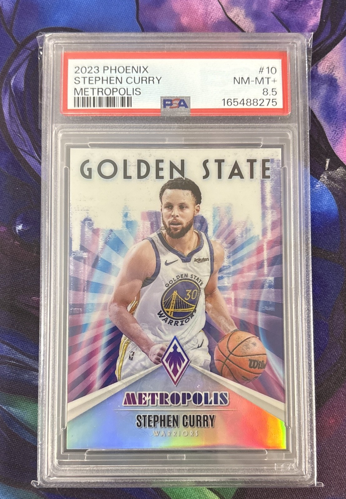 2023-24 Panini Phoenix - Metropolis Stephen Curry #10 2023-24 Panini Phoenix - Metropolis Stephen Curry #10