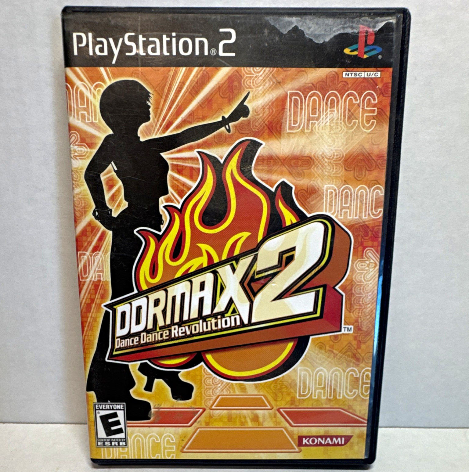 Konami DDRMAX2: Dance Dance Revolution Sony PlayStation 2 Music Dance E NTSC Konami DDRMAX2: Dance Dance Revolution Sony PlayStation 2 Music Dance E NTSC