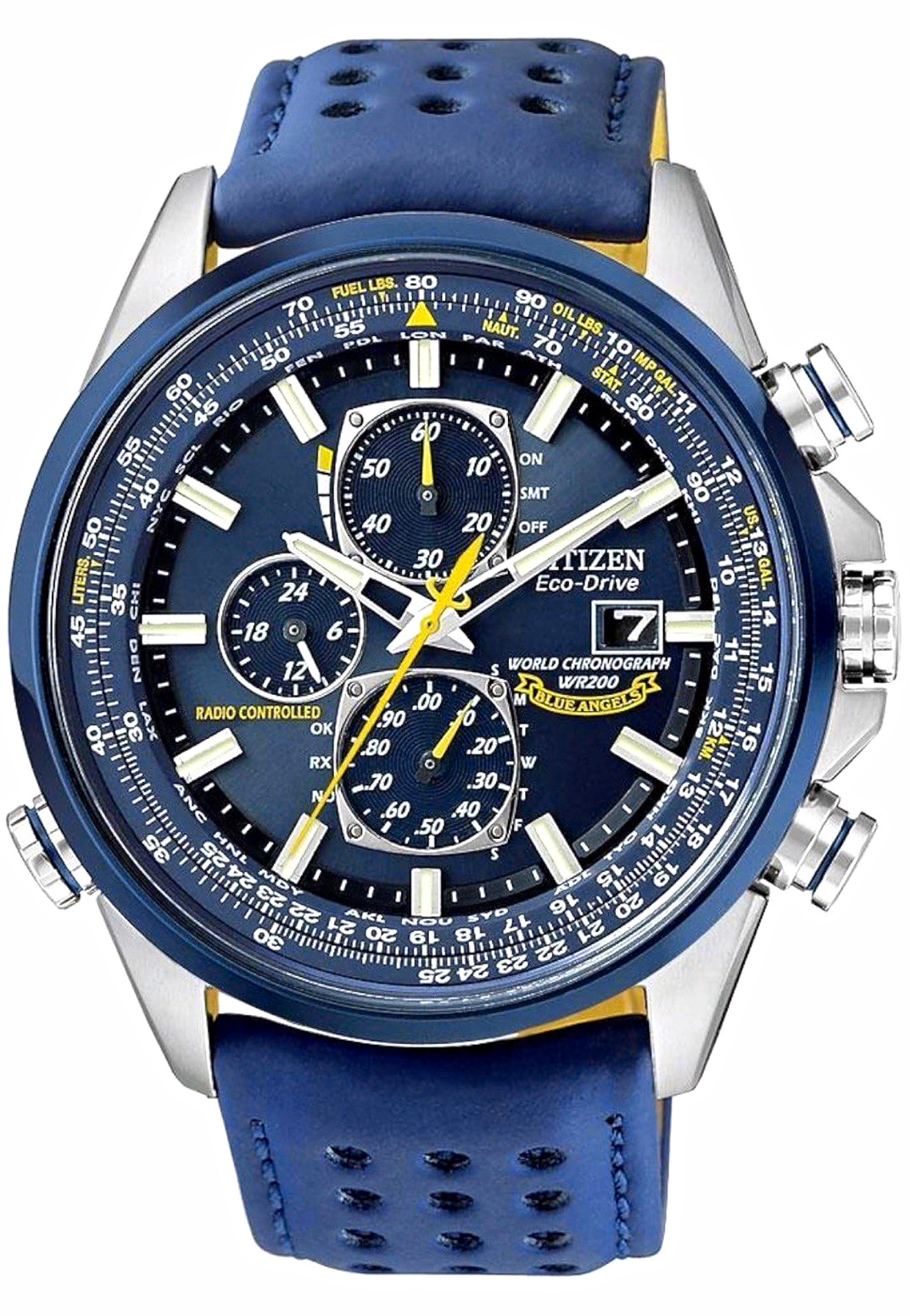 Citizen Eco-Drive Blue Angels Atomic Chronograph Sapphire 200m Perpetual Citizen Eco-Drive Blue Angels Atomic Chronograph Sapphire 200m Perpetual