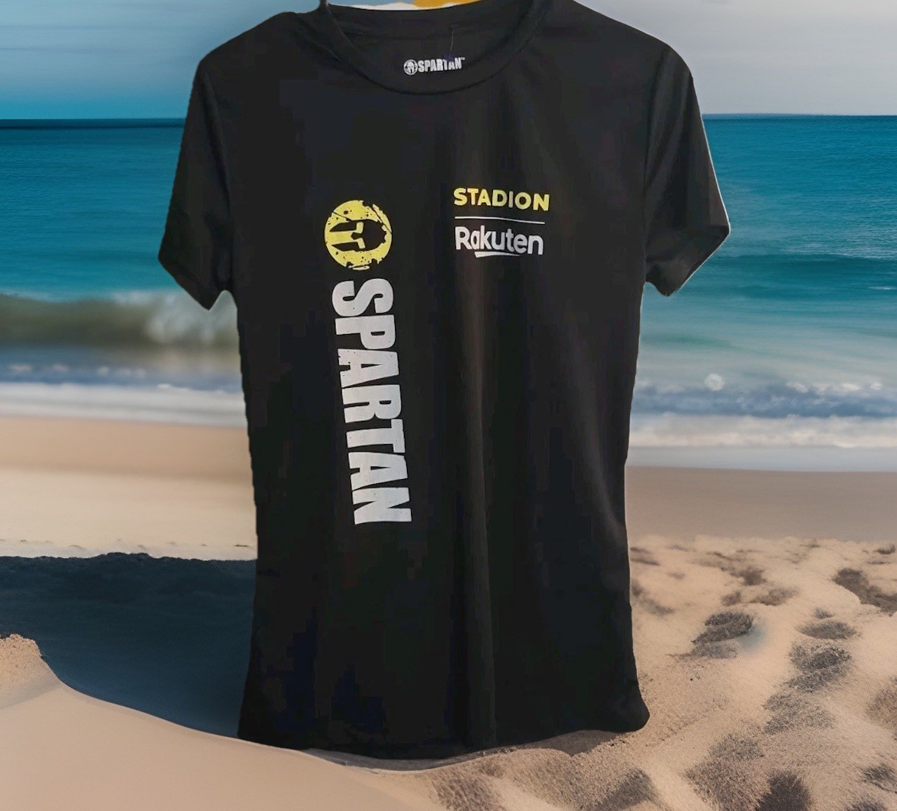 Spartan Race Jersey Stadion Finisher Trifecta Athletic Shirt Women’s L, Men’s S