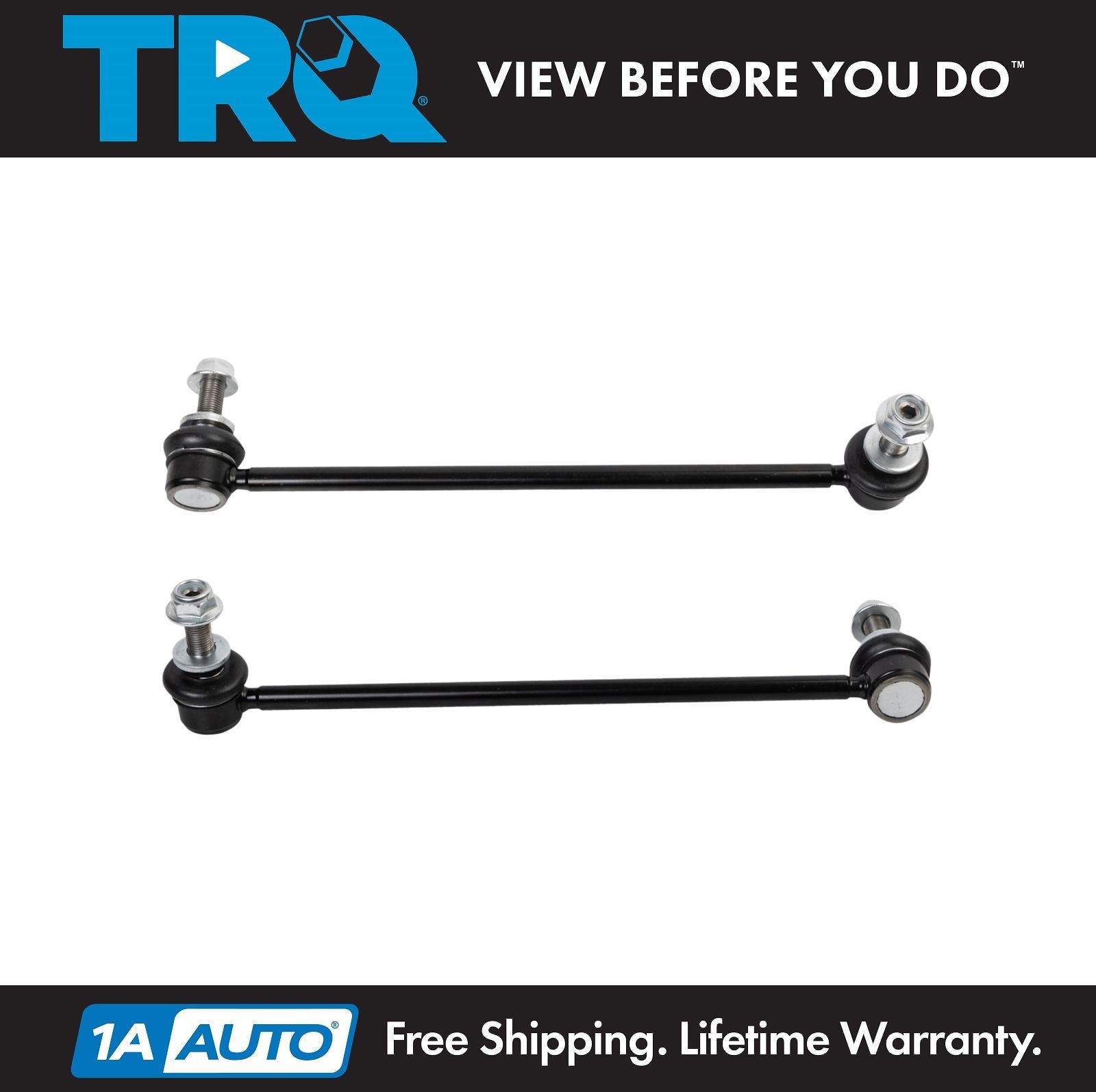 TRQ Front Sway Bar Link Set Fits 2018-2025 Subaru