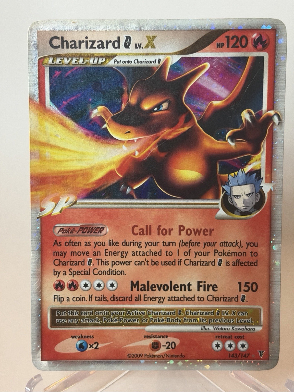 Charizard G Lv.X Platinum Supreme Victors 143/147 Ultra Rare FLAME SWIRL Charizard G Lv.X Platinum Supreme Victors 143/147 Ultra Rare FLAME SWIRL