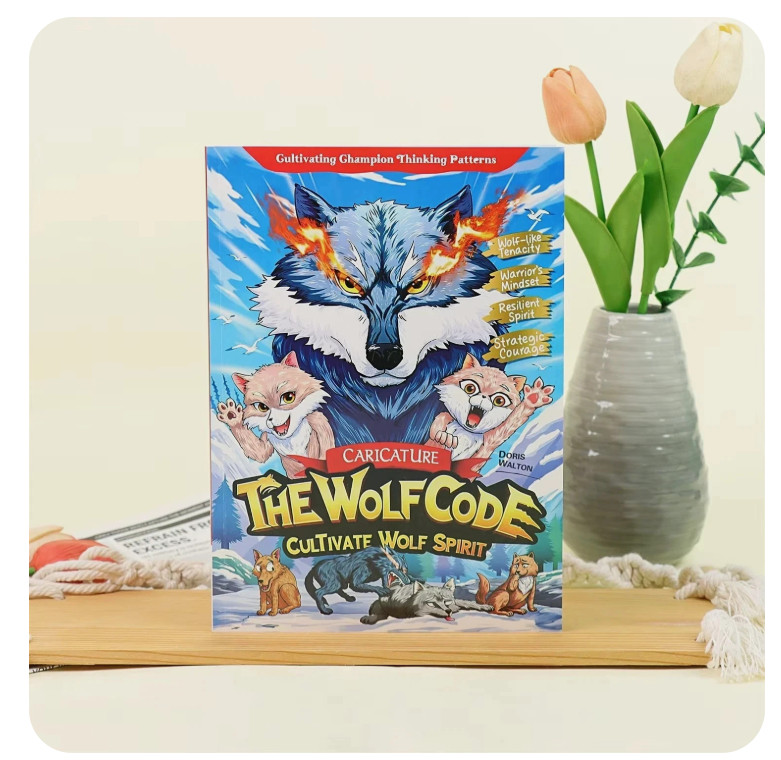 The-Wolf Code Cultivate Wolf Spirit Growth Mindset Children\'s Book Englis The-Wolf Code Cultivate Wolf Spirit Growth Mindset Children\'s Book Englis
