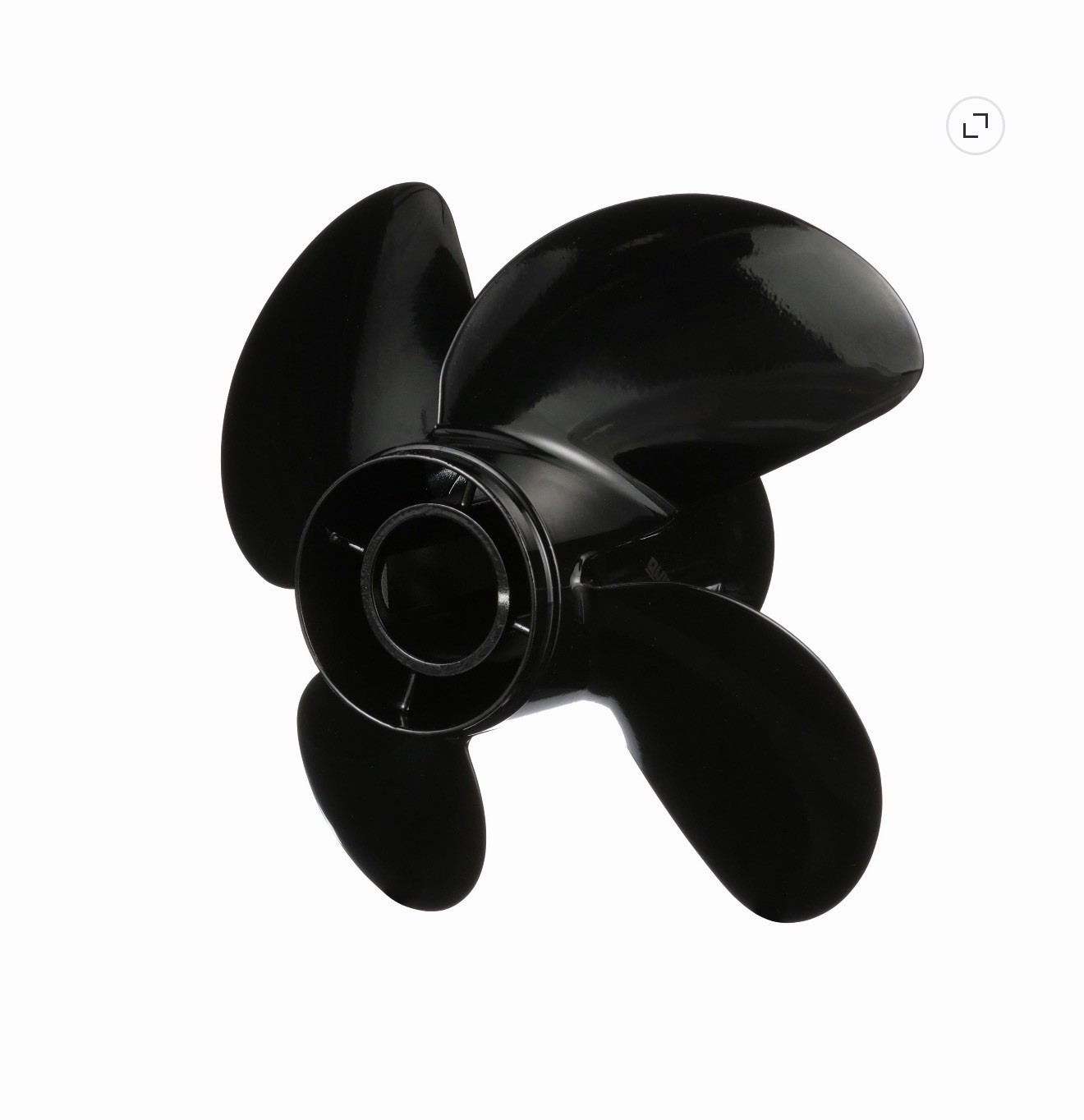 QuickSilver Nemesis 12.5 x 19 8M8027506 Aluminum Propeller Mercury 75-125HP RH