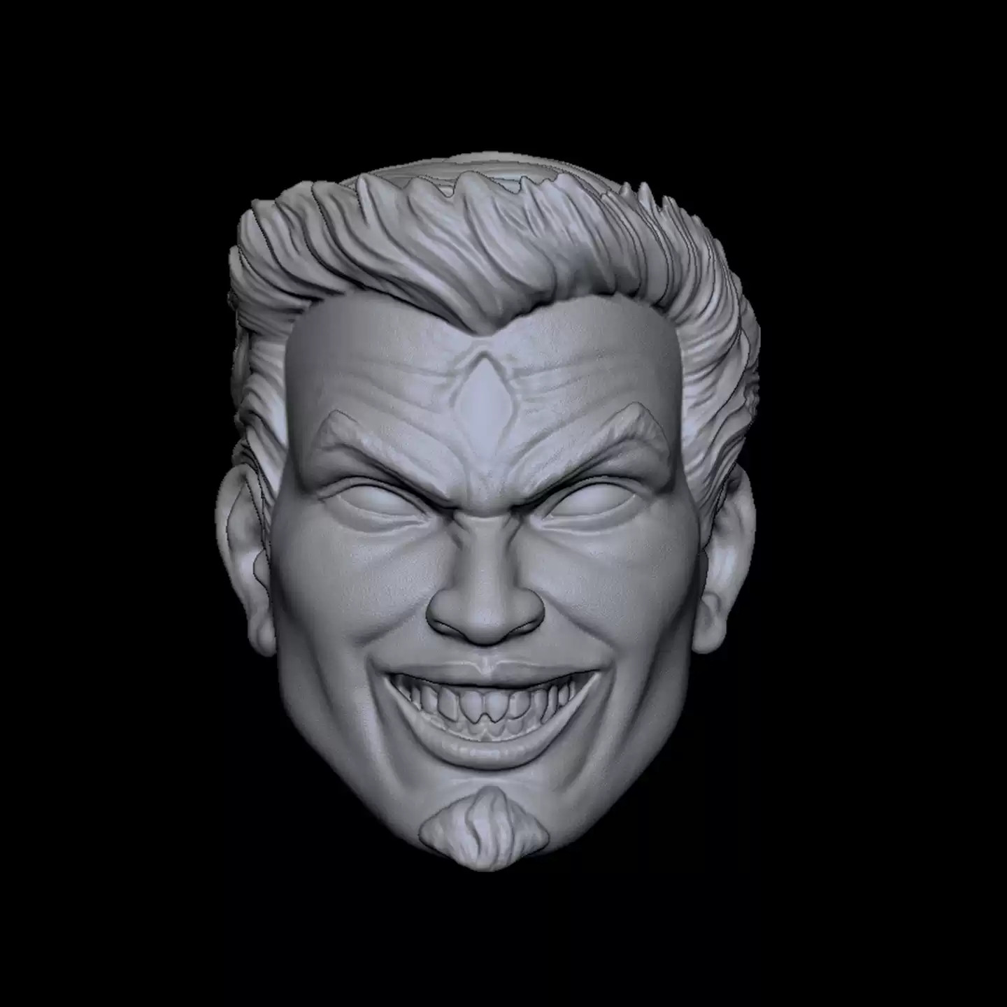 1/18 1/12 1/10 Thaal Sinestro Comic Unpainted Head Sculpt fit 3.75\