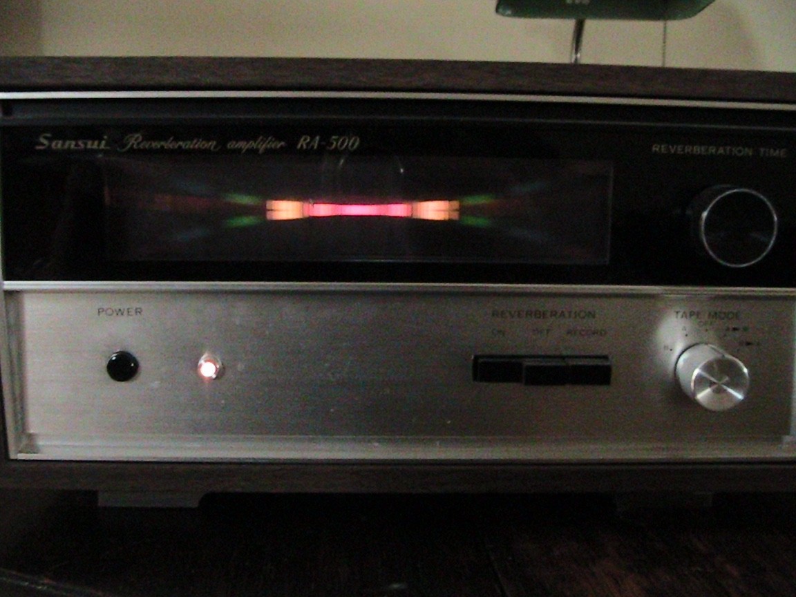 Vintage Sansui RA-500 Reverb Amplifier Vintage Sansui RA-500 Reverb Amplifier