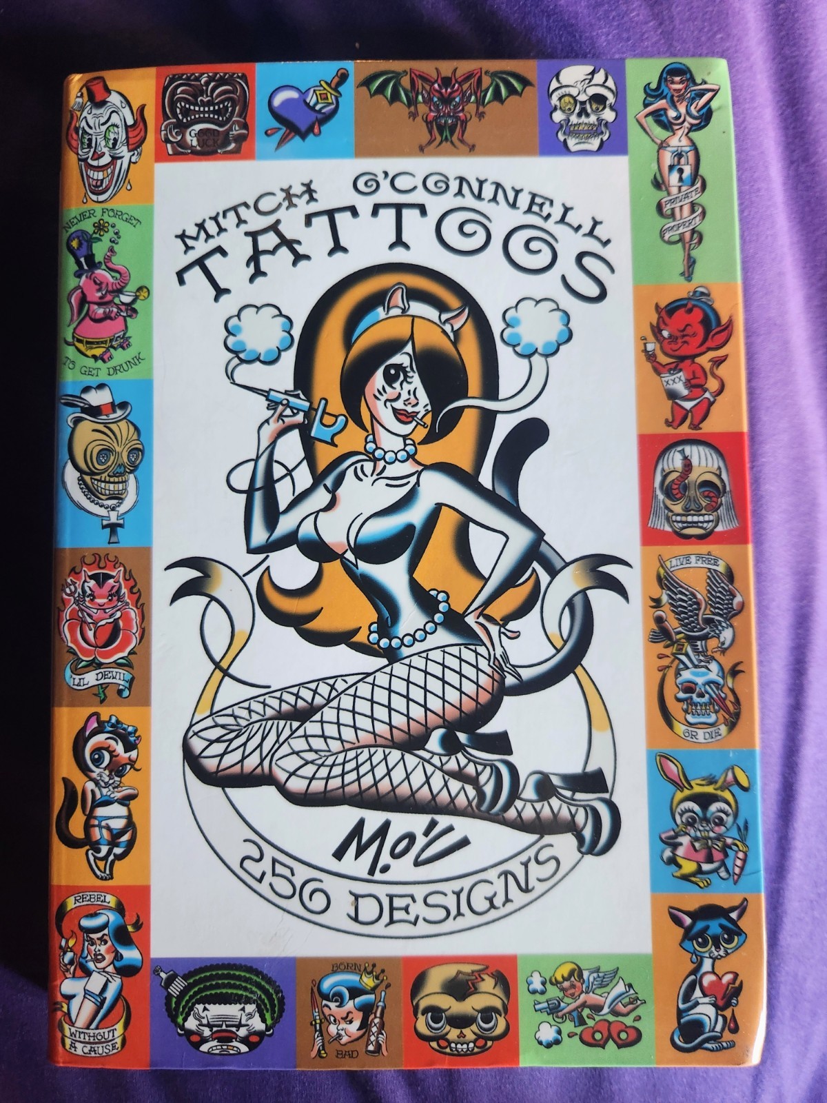 MITCH O\'CONNELL TATTOOS, 256 Designs ( 2007) 5th Printing, Softcover, SIGNED MITCH O\'CONNELL TATTOOS, 256 Designs ( 2007) 5th Printing, Softcover, SIGNED
