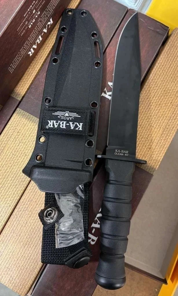 KA-BAR 1269 Modified Tanto Fixed Blade Knife Condition: Brand new
