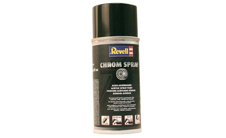 Revell Chrome Spray Paint 150ml Can Revell Chrome Spray Paint 150ml Can