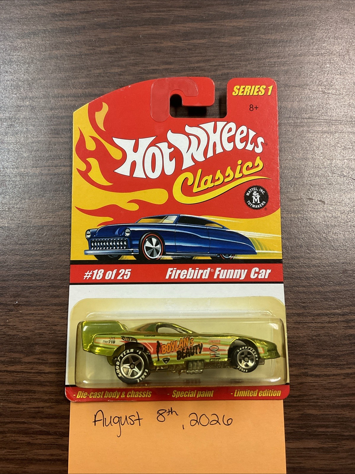Hot Wheels 1997 Pontiac Firebird Funny Car. Rare,VHTF \'05 Classics Series 1. Hot Wheels 1997 Pontiac Firebird Funny Car. Rare,VHTF \'05 Classics Series 1.