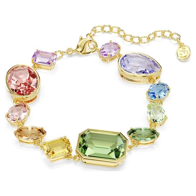 Swarovski Gema bracelet Mixed cutting, streamer color