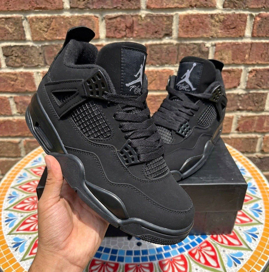 MENS Jordan 4 Retro Black Cat Size US (4-7) NEW WITH BOX