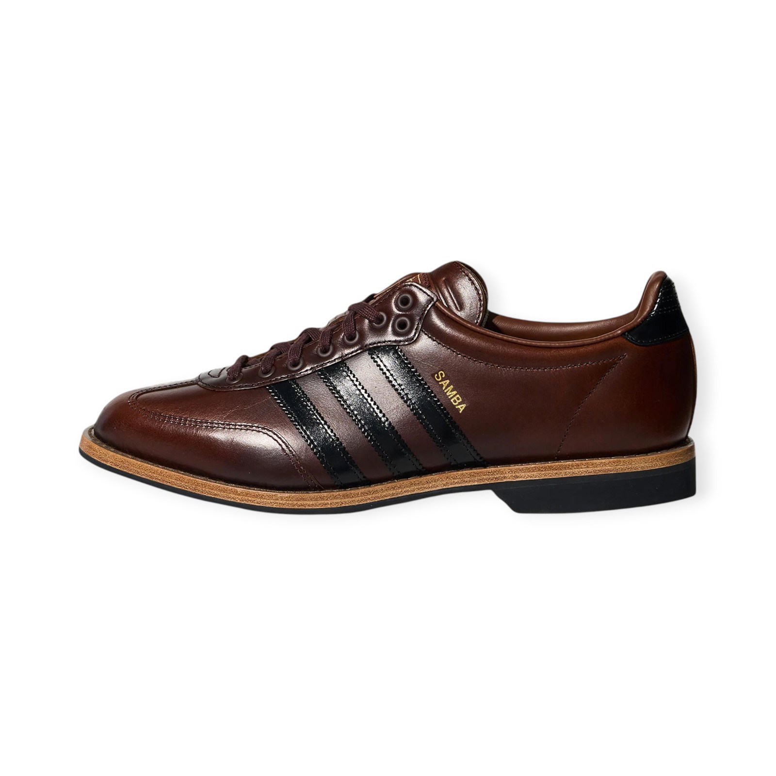 Adidas Originals Samba BOWLING Shadow Brown HP5198 Unisex Leather Shoes Adidas Originals Samba BOWLING Shadow Brown HP5198 Unisex Leather Shoes