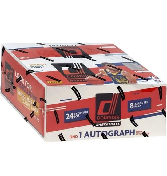 2020-21 PANINI DONRUSS BASKETBALL RETAIL BOX FACTORY SEALED 1 AUTO 