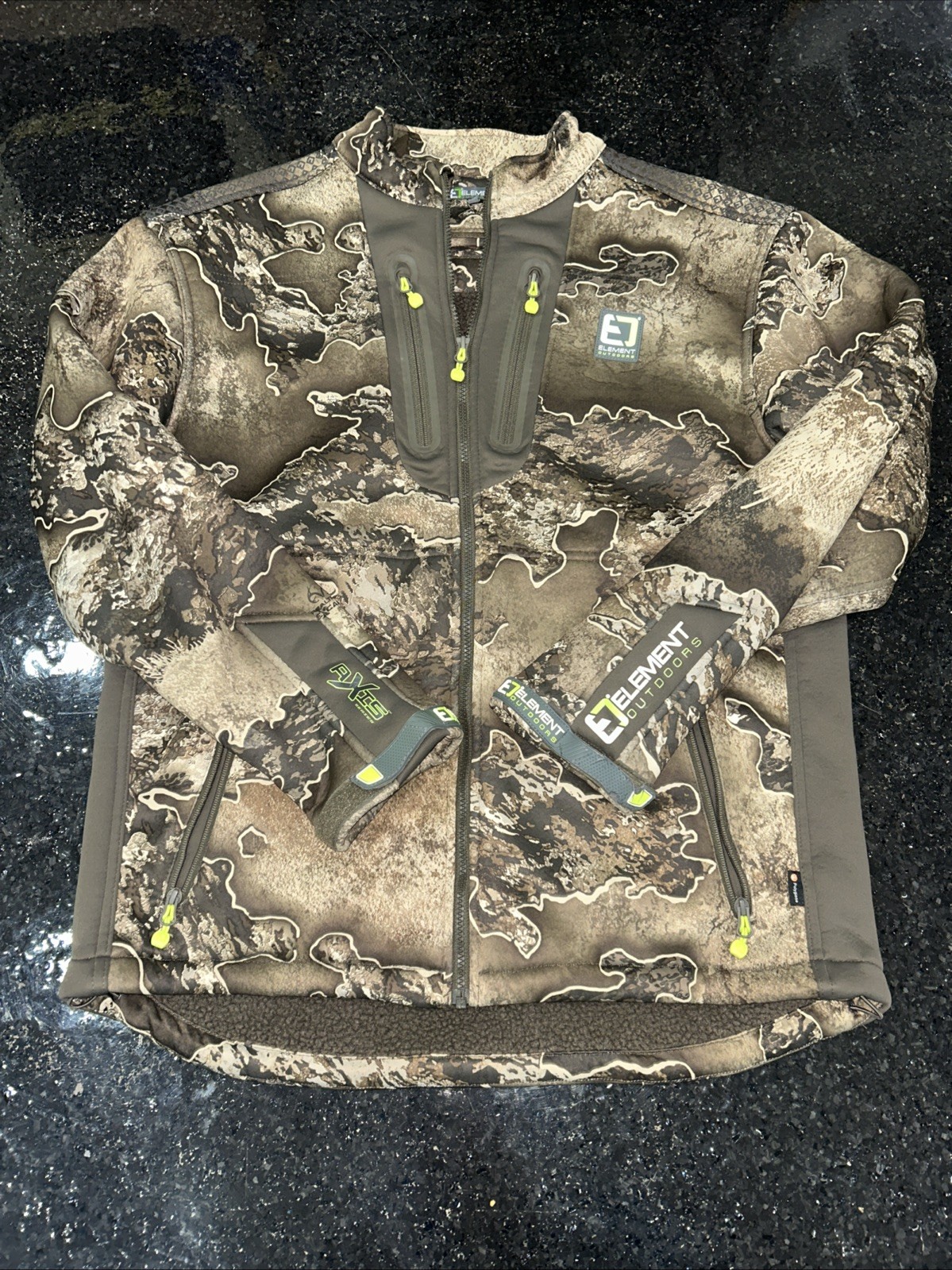 Element Outdoors Men\'s Axis Midweight Fleece Lined Jacket (Realtree Excape) XL Element Outdoors Men\'s Axis Midweight Fleece Lined Jacket (Realtree Excape) XL