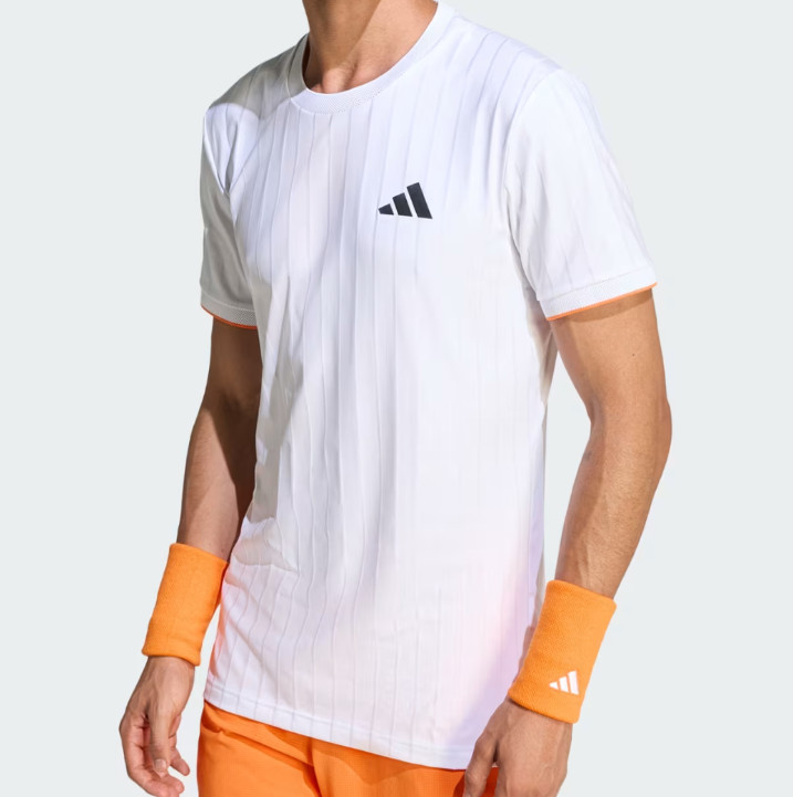 adidas ClimaCool Freelift Tee Pro Men's Tennis T-Shirts AsiaFit White NWT KG6054