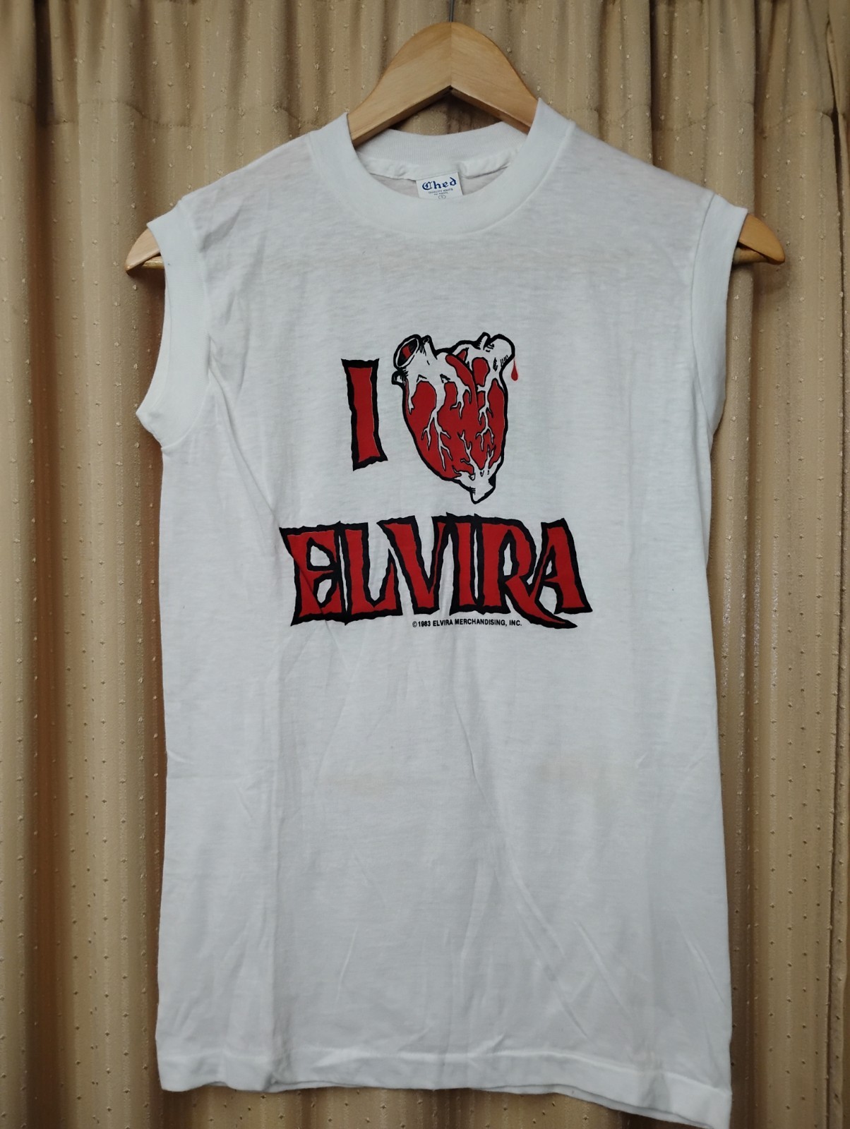 1983 Mistress Of The Dark T-shirt/Small/ Never Worn/Sleeveless/vintage 1983 Mistress Of The Dark T-shirt/Small/ Never Worn/Sleeveless/vintage