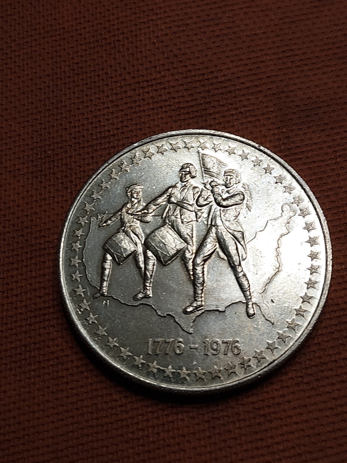RARE Less Than 1,000 Type 2 1776-1976 US Bicentennial Draper Mint 1 Oz Silver RARE Less Than 1,000 Type 2 1776-1976 US Bicentennial Draper Mint 1 Oz Silver