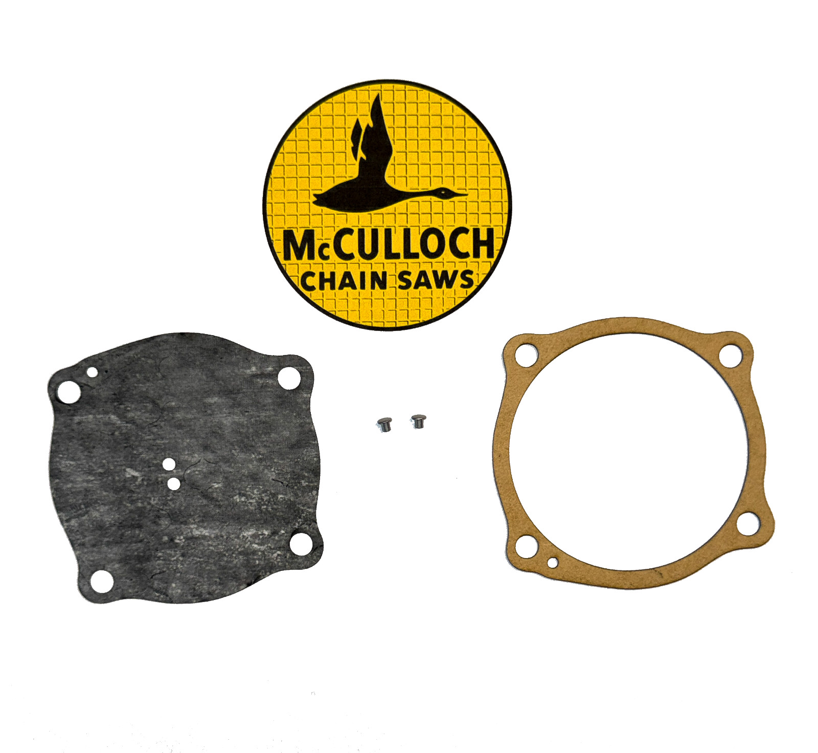 McCulloch Models 4-30, 4-30A, 47, 49, 73, 77Diaphragm Kit #19619, 28696A, 65566