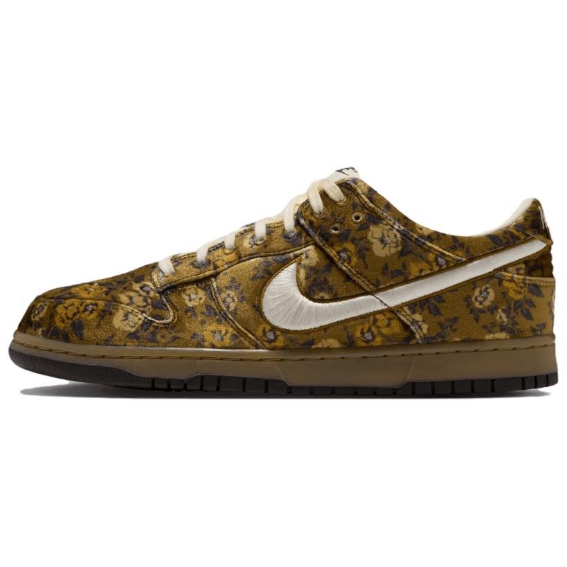 Nike Dunk Low-top Skateboard Shoes Unisex Olive Brown JF4566-900 Men's Size