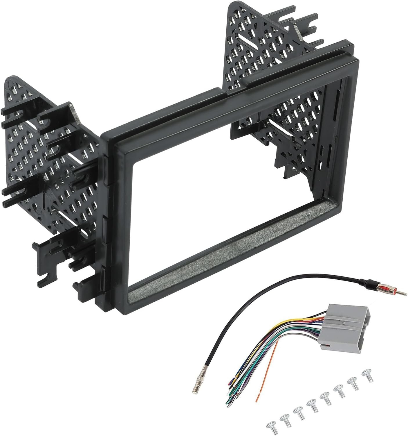 Radio Stereo Double Din Installation Dash Kit w/Wire Harness Compatible Radio Stereo Double Din Installation Dash Kit w/Wire Harness Compatible