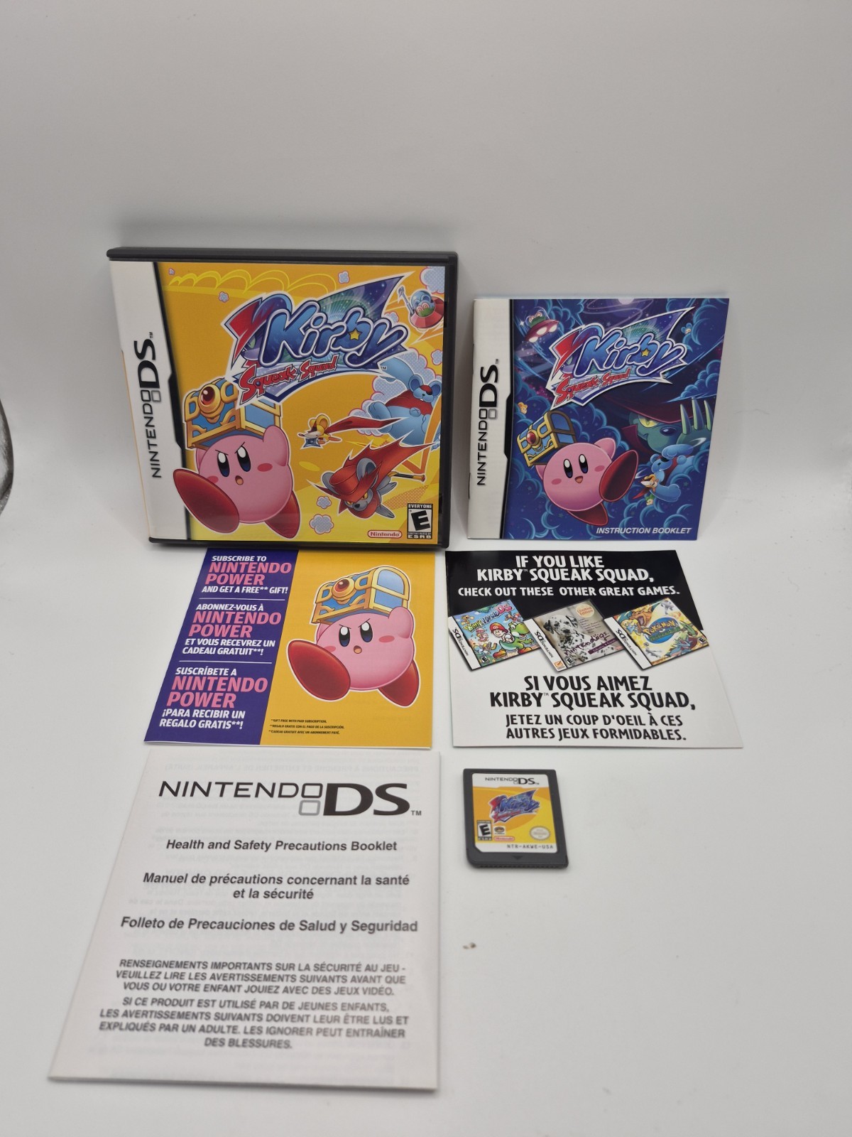 Kirby: Squeak Squad (Nintendo DS, 2006) CIB Tested Mint Rare Retro Authentic 3DS
