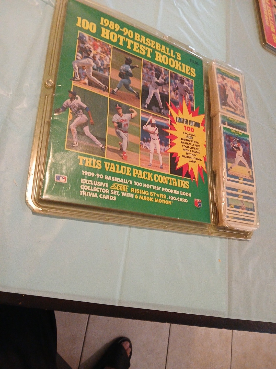 1989-90-Score Baseball 100 Hottest Rookies Factory Sealed Set 1989-90-Score Baseball 100 Hottest Rookies Factory Sealed Set