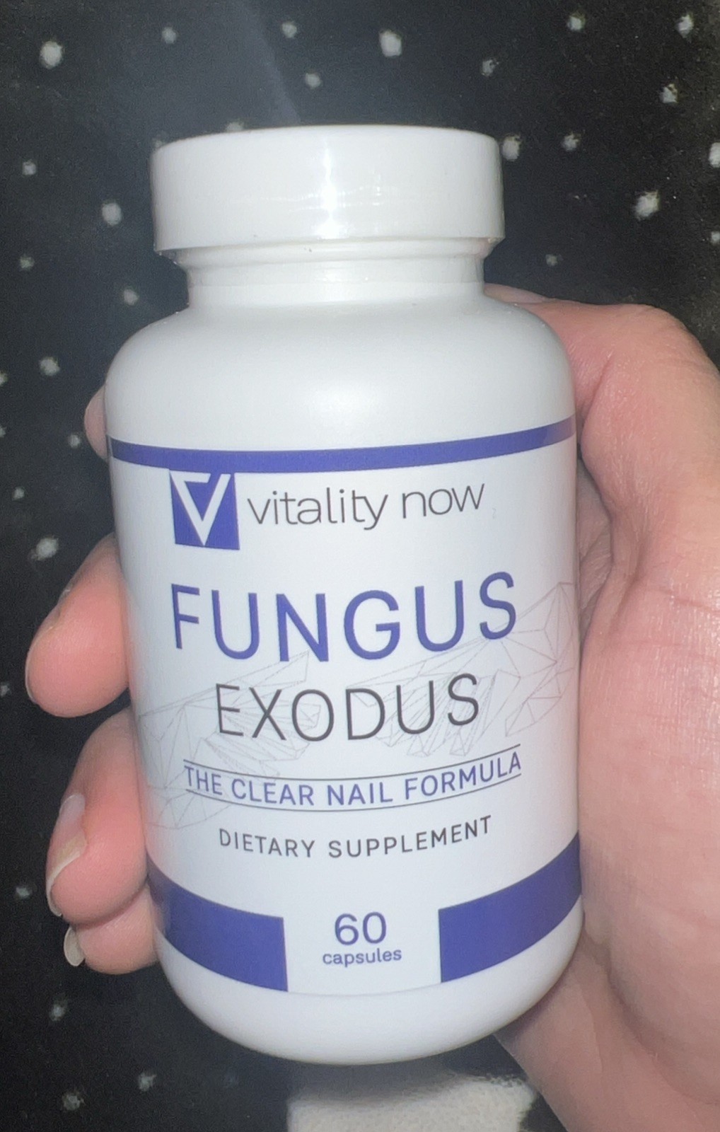 Vitality Now Fungus Exodus The Clear Nail Formula 60 Capsules - New Exp 03/2027 Vitality Now Fungus Exodus The Clear Nail Formula 60 Capsules - New Exp 03/2027