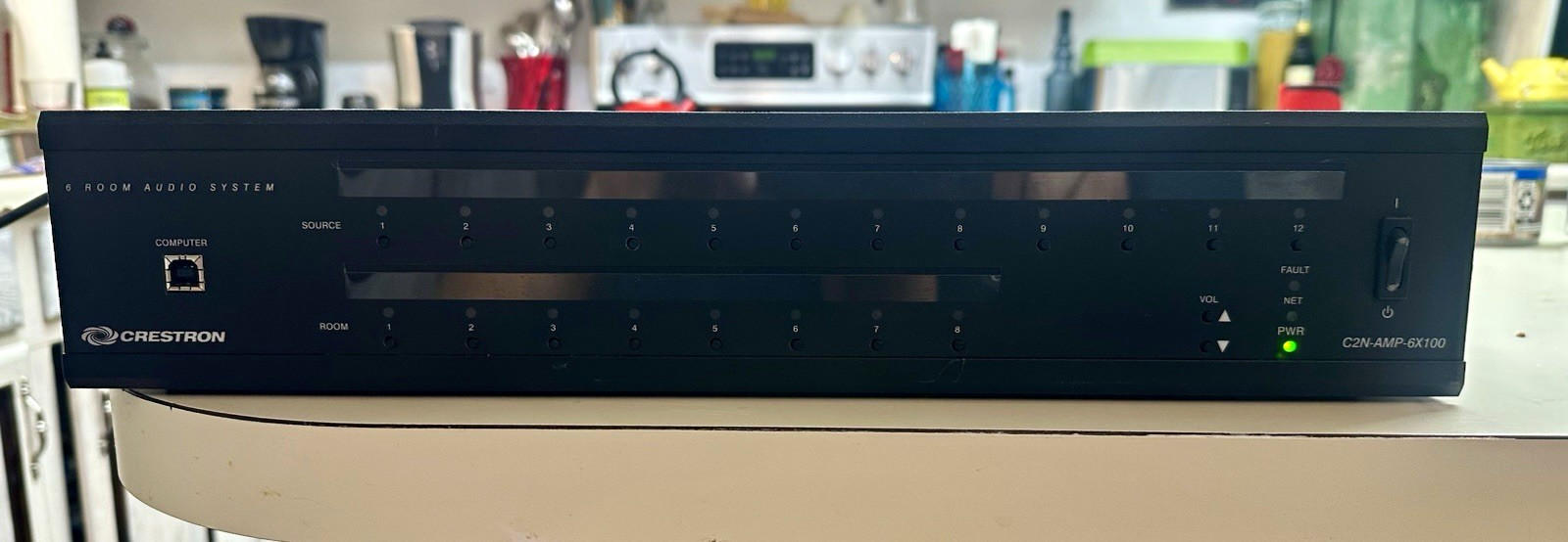 Crestron C2N-AMP-6X100 6-Room Audio System